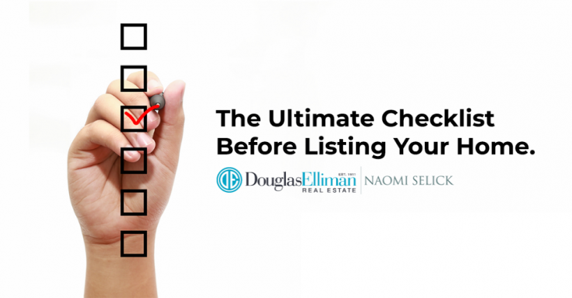 The Ultimate Checklist To Complete Before Listing Your Home